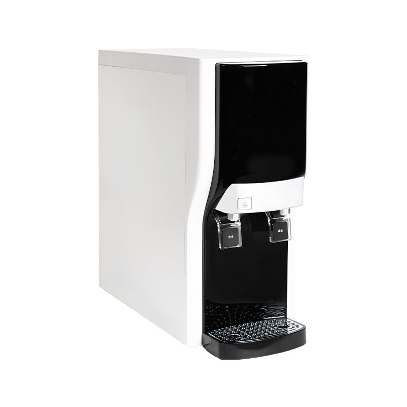 Dáileoir uisce súilíneach countertop don bhaile le scagaire